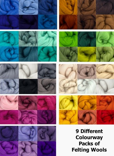 Merino felting wool - merino,