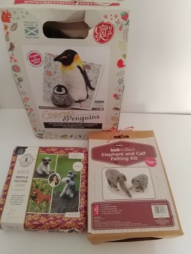 Needle felting kits dogs - 3,