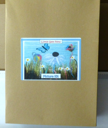 Little gems felts picture kit - little,