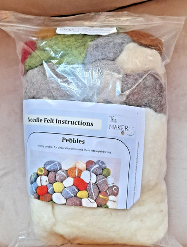 The makerss needle felt - makerss, pebble