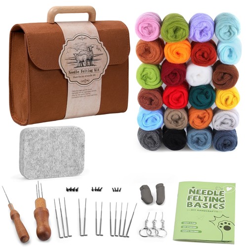Needle felting starter tool - needle,