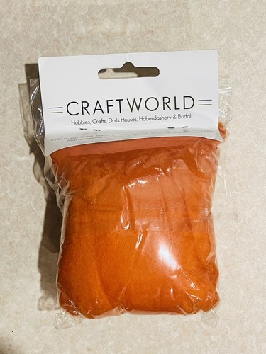 Craftworld orange felting - craftworld,