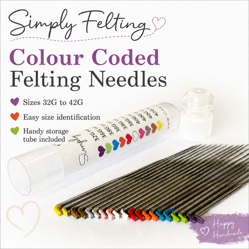 Felting needles 32g - felting, 32g,36g,38g