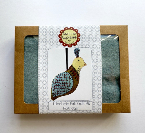Corinne lapierre wool mix felt - lapierre,