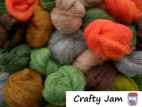 Needle felting corriedale - needle,