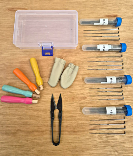 Needle felting starter - needle,