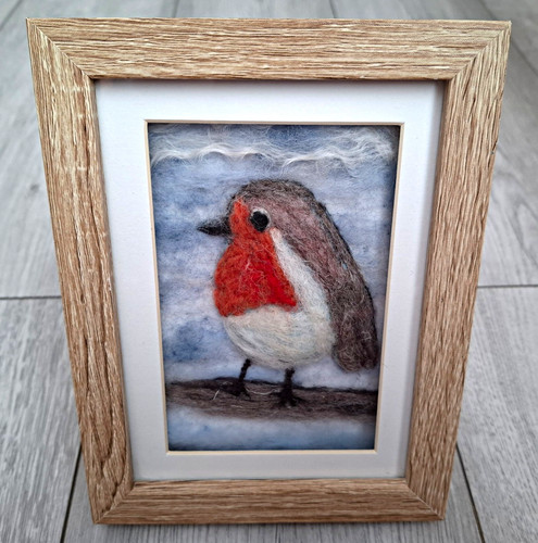 Needle felted craft - felted, wool