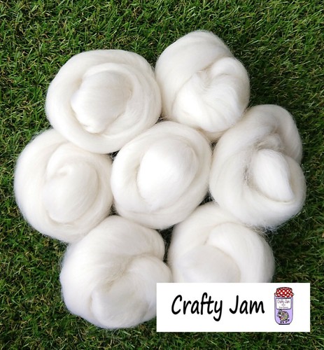 Needle felting diamond white - diamond,