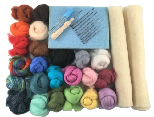 Needle felting starter kit - felting,