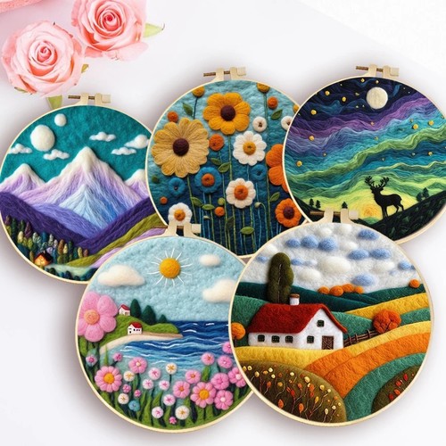Needle felting kit beginner - kit,