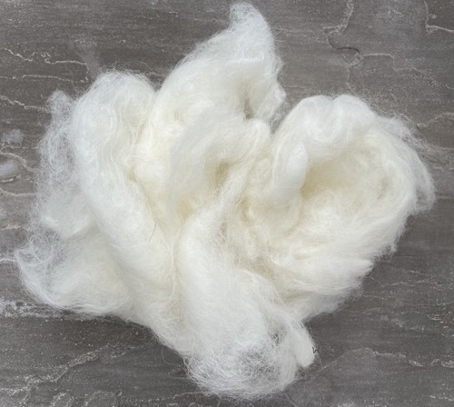 Core wool for - needle, felting