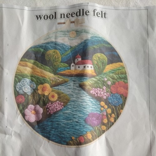 Wool needle felt - kit,, new