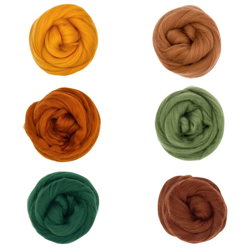 Merino needle felting wool - needle,