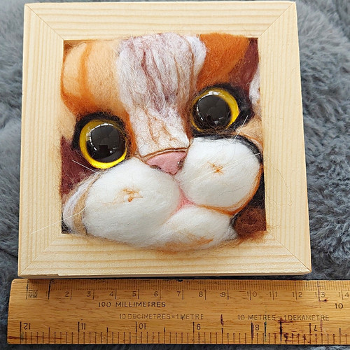 Handmade needle felted - handmade, wool