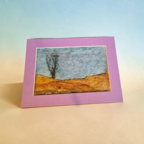 Handmade needle felted wool - felted,